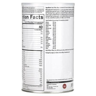 Дріжджі KAL Nutritional Yeast Flakes не солодкі, 624 г