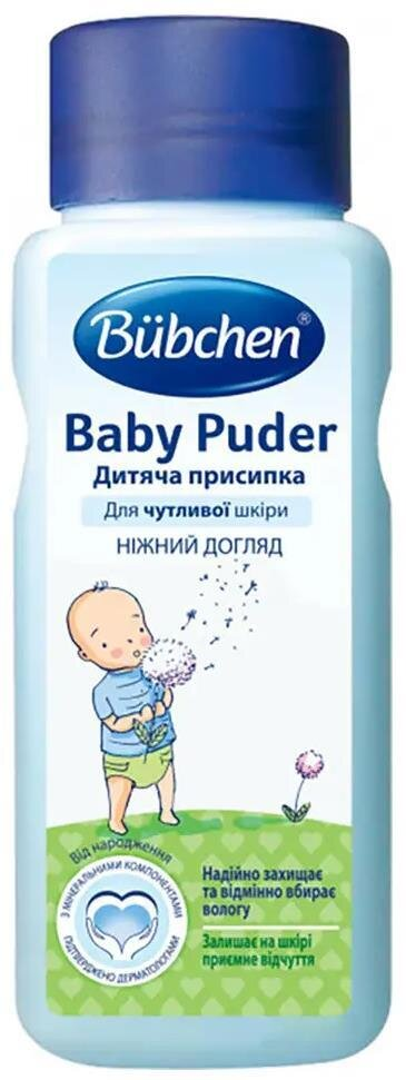 Присипка Bubchen для чутливої шкіри, 100 г