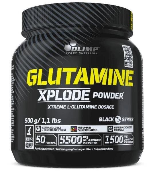 Амінокислота Olimp Glutamine Xplode lemon zitrone, 500 г