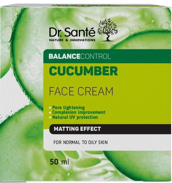 Крем для обличчя Dr.Sante Cucumber Balance Control, 50 мл