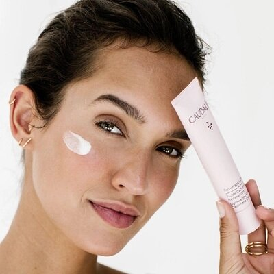 Флюїд для обличчя Caudalie Resveratrol Lift Cashmere легкий зміцнюючий, 40 мл