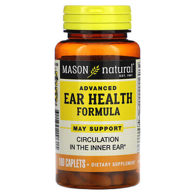 Здоров'я вух Mason Natural Ear Health Plus, 100 таблеток