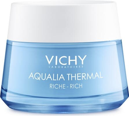 Крем для обличчя Vichy Aqualia Thermal насичений для глибокого зволоження сyxoї і дуже сухої шкіри, 50 мл