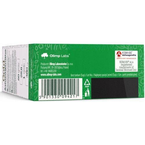 Ашваганда Olimp Gold Ashwagandha, 60 капсул