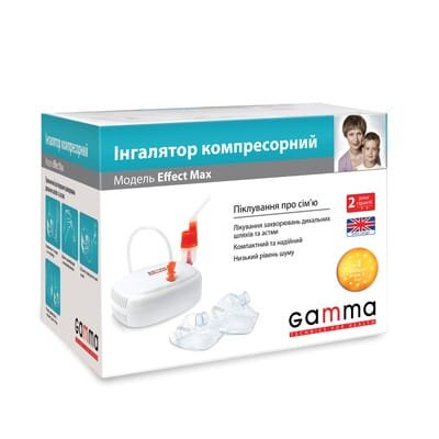 Інгалятор Gamma Effect Max компресорний