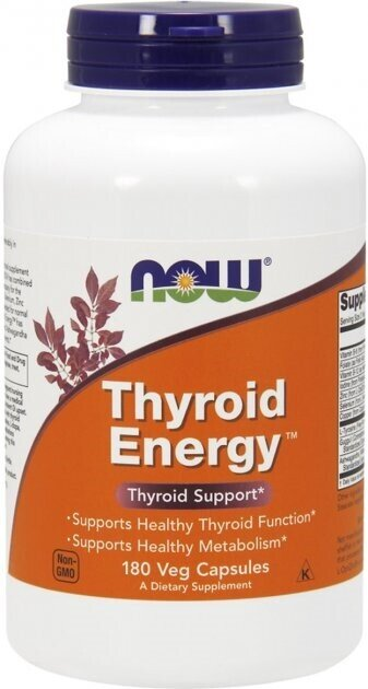 Підтримка щитовидної залози NOW Thyroid Energy вег. капсули №180
