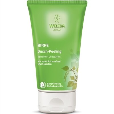 Гель-пілінг для душу Weleda Pearl Scrub Березовий, 150 мл