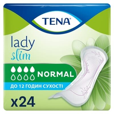 Прокладки урологічні Tena Lady Slim Normal, 24 штуки