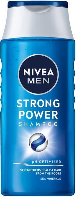 Шампунь Nivea Men Strong Power (81423), 250 мл