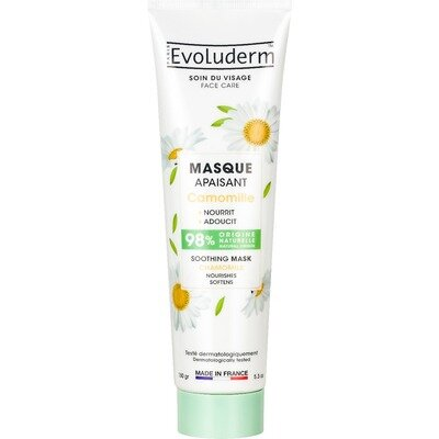 Маска Evoluderm для обличчя заспокійлива з екстрактом ромашки, 150 г