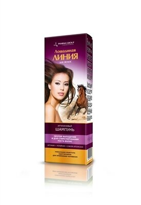 Шампунь Pharma Group Laboratories Кінська Лінія, Аргініновий, проти випадіння та для стимулювання росту волосся, 200 мл
