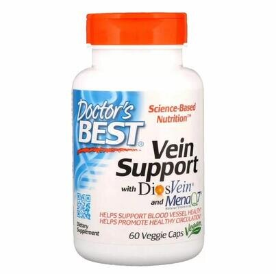 Підтримка вен Doctor's Best Vein Support, 60 капсул