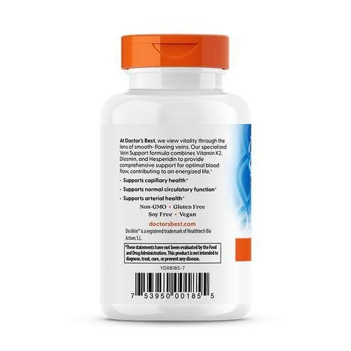 Підтримка вен Doctor's Best Vein Support, 60 капсул
