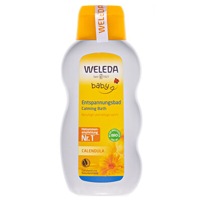 Засіб для купання дитячий Weleda Baby Calendula Календула з екстрактами лікарських трав, 200 мл
