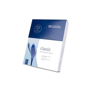 Колготки компресійні Belsana клас компресії 2 укорочені, відкритий носок, бежеві, розмір 2
