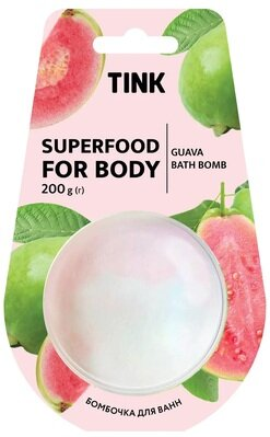 Бомбочка-гейзер для ванн Tink Guava, 200 г
