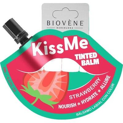 Бальзам для губ Biovene Поцілуй мене полуниця, 8 мл