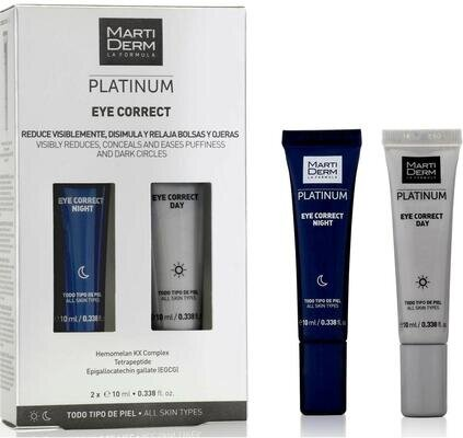Набір MartiDerm Eye Correct для зони навколо очей (денний крем 10мл + нічний крем 10мл)