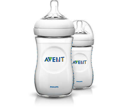 Пляшечка для годування Philips Avent SCF693/27 Natural, 260 мл, 2 шт