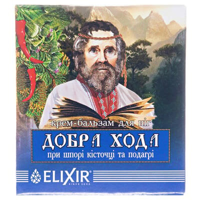Добра Хода крем-бальзам д/ніг для стоп п/шпорі/кісточці/подагрі по 10 мл у тубах
