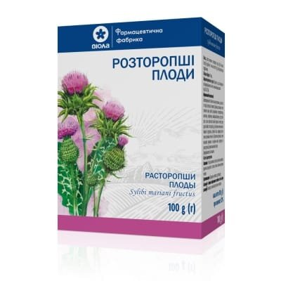 Розторопші плоди по 100 г у пач. з внут. пак.
