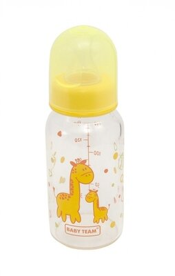 Пляшка для годування Baby Team 1200 скляна, 150 мл