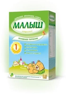 Суміш суха молочна Малиш Істринський 1 для харчування дітей від 0 до 6 місяців, 320 г