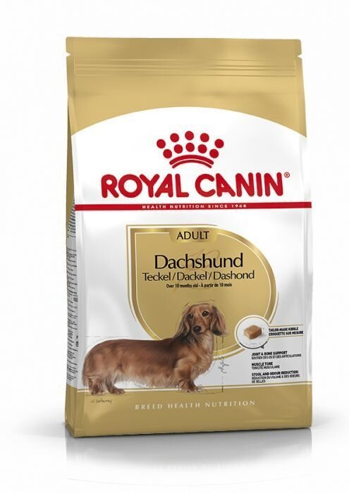 Корм сухий для собак Royal Canin Dachshund Adult породи такса від 10 місяців, 1,5 кг