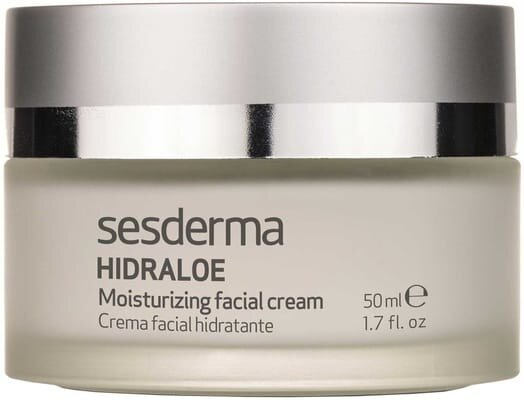 Крем для обличчя Sesderma Hidraloe зволожуючий для всіх типів шкіри обличчя, 50 мл