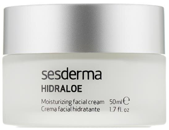 Крем для обличчя Sesderma Hidraloe зволожуючий для всіх типів шкіри обличчя, 50 мл