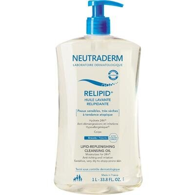 Олія для душу Neutraderm Relipid+ очищувальна, 1 л