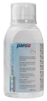 Ополіскувач для порожнини рота Paro Swiss chlorhexidin 0,12%, 200 мл