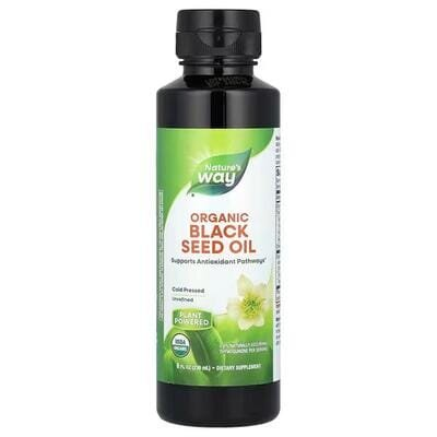 Олія чорного кмину Nature's Way Black Seed Oil органік, 236 мл
