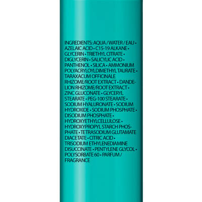 Гель-крем La Roche-Posay Effaclar A.Z. із комплексом трьох кислот для зменшення недоліків проблемної шкіри обличчя, 40 мл