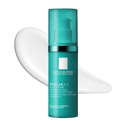 Гель-крем La Roche-Posay Effaclar A.Z. із комплексом трьох кислот для зменшення недоліків проблемної шкіри обличчя, 40 мл