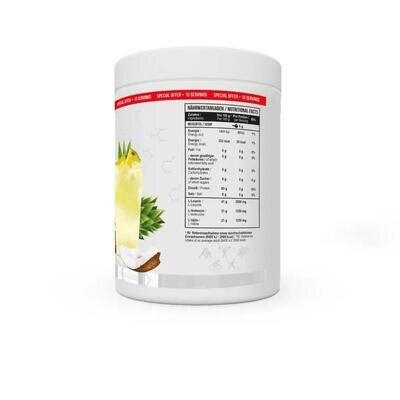 Комплекс амінокислот MST Nutrition BCAA Zero пінаколада, 100 порцій, 600 г