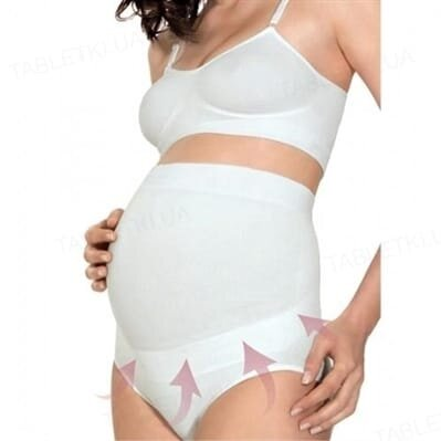 Бандаж-труси допологові Relaxsan RelaxMaternity PRE, артикул 5100, білі, розмір S