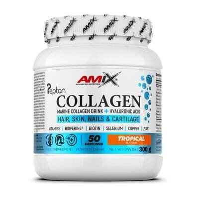 Колаген морський Amix Nutrition Collagen Marine Peptan Drink тропічний, 300 г