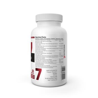 Комплекс вітамінів В 7Nutrition Vitamin B-Complex B-50 Methyl, 60 капсул