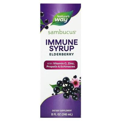 Сироп чорна бузина Nature's Way Sambucus Immune Syrup, 240 мл