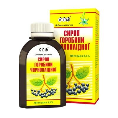 Сироп Горобини чорноплідної по 150 мл во флак.