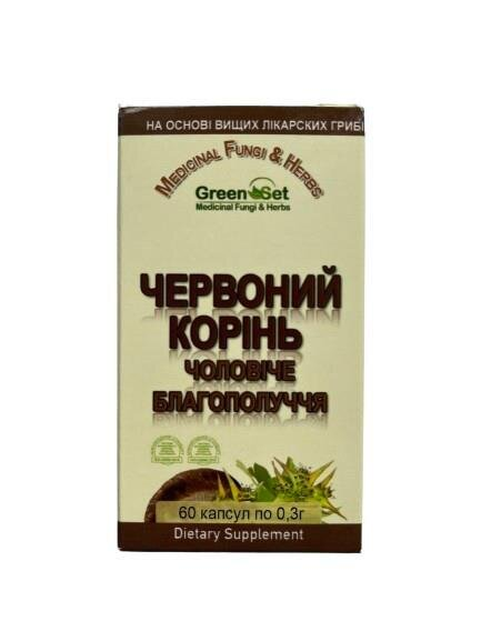 Червоний корінь Чоловіче благополуччя капсули №60