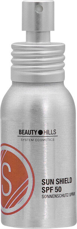 Спрей сонцезахисний для обличчя та тіла Beauty Hills Sun Shield SPF50, 20 мл