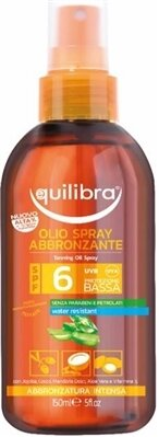 Олія-спрей сонцезахисна для тіла Equilibra SPF6, 150 мл