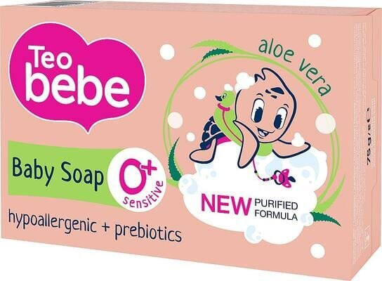 Мило дитяче Teo Bebe з Аloe Vera, 75 г