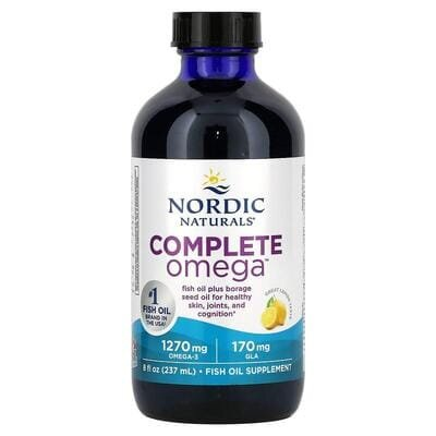 Омега-3 Nordic Naturals Complete Omega 1270 мг, лимон, 237 мл