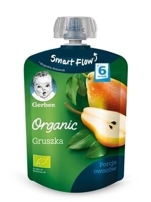 Пюре фруктове Gerber Organic груша, 90 г
