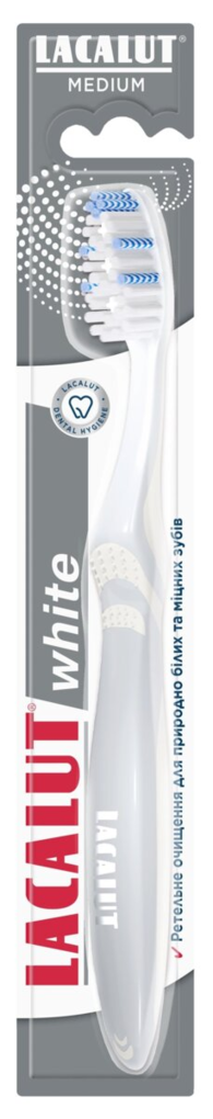 Зубна щітка Lacalut White, 1 шт