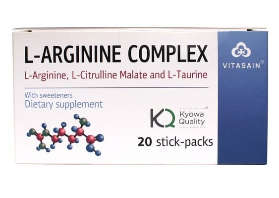 L-аргінін комплекс (L-arginine complex) розчин д/перор. заст. по 20 мл №20 в саше