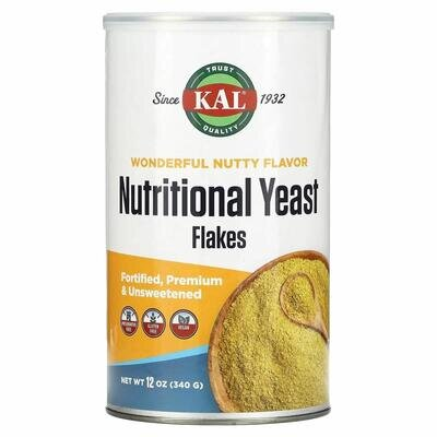 Дріжджі KAL Nutritional Yeast Flakes не солодкі, 340 г